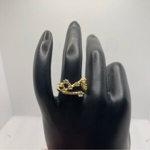 🆕️ 925 GP Pisces Ring - Sz 5 1/2 New